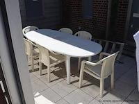 Pvc tafel vv 6 stoelen - afbeelding 1 van  1