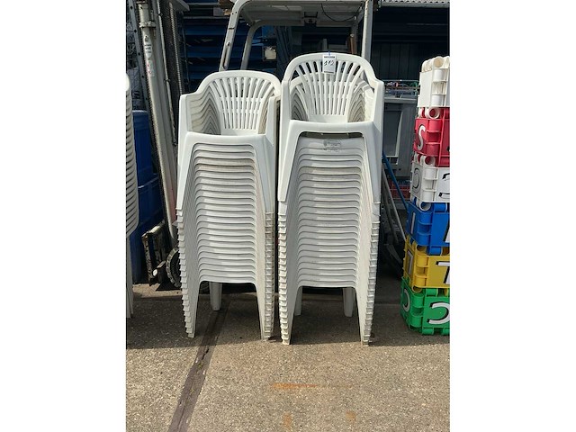 Pvc tuinstoel (45x) - afbeelding 2 van  2