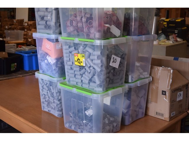 Pvc verbindingsstuk 9 baren diverse verbindingsstukken - afbeelding 1 van  13