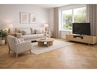 Pvc-vloer 125,86m² visgraat amande select 640x128x7mm - afbeelding 2 van  2