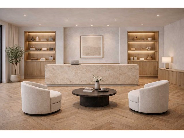 Pvc-vloer 125,86m² visgraat nature select 640x128x7mm - afbeelding 2 van  3