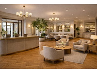 Pvc-vloer 125,86m² visgraat-noisette 640x128x7mm - afbeelding 2 van  3