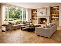 Pvc-vloer 125,86m² visgraat-noisette 640x128x7mm - afbeelding 3 van  3