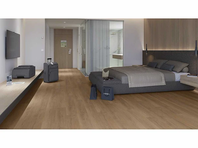 Pvc-vloer 217,44m² globe dark 1220x180mm - afbeelding 1 van  8