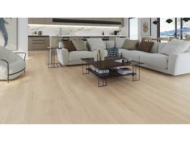 Pvc-vloer 326,16m² globe ivory 1220x180mm - afbeelding 1 van  7