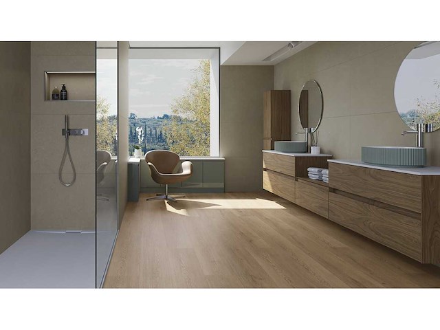 Pvc-vloer 326,16m² globe light 1220x180mm - afbeelding 1 van  8