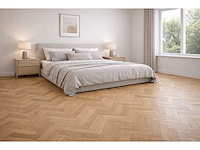 Pvc-vloer 62,93m² visgraat amande select 640x128x7mm - afbeelding 1 van  2