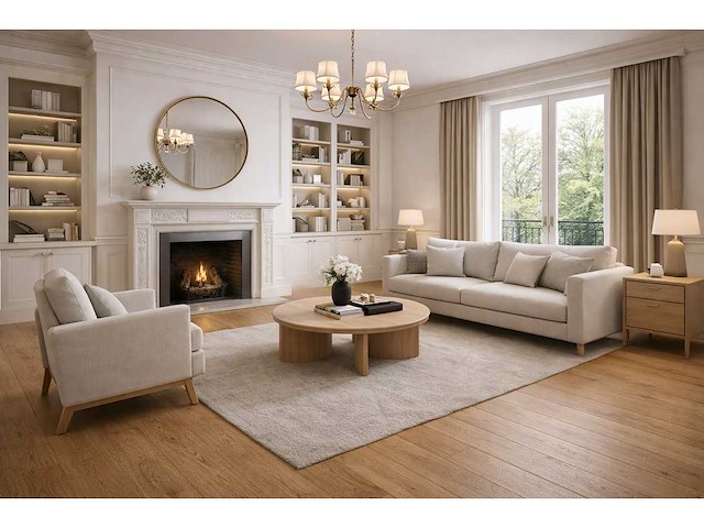 Pvc-vloer 81,6m² noisette 1220x228x6mm - afbeelding 2 van  4