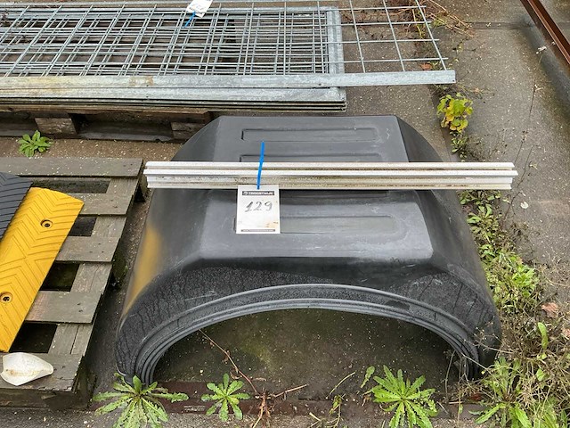 Pvc vrachtwagen spatbord (2x) - afbeelding 1 van  1