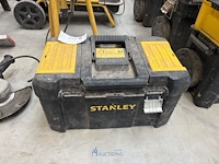 Pvc werkkoffer stanley inhoudende partij diversen
