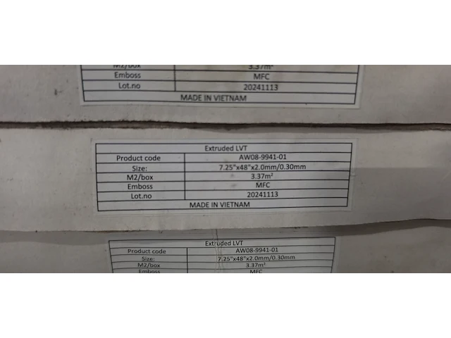 Pvc zelf te verlijmen 150m² - afbeelding 3 van  3