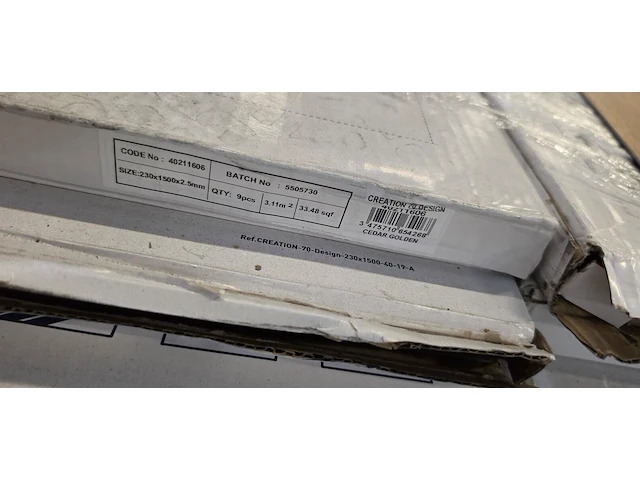 Pvc zelf te verlijmen 155m² - afbeelding 3 van  4