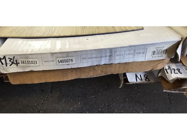 Pvc zelf te verlijmen 43m² - afbeelding 4 van  4