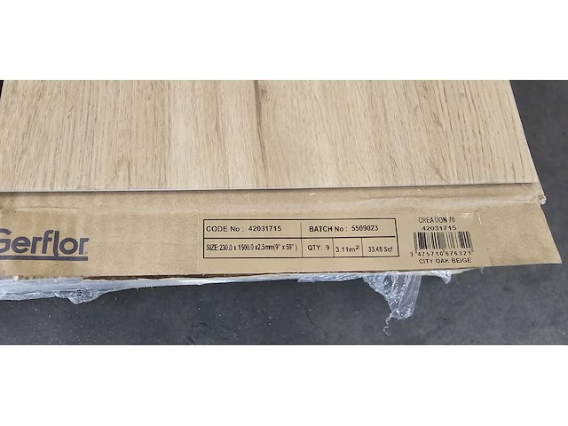 Pvc zelf te verlijmen 55m² - afbeelding 5 van  5