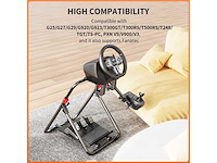 Pxn a9 opvouwbare stuurwielstandaard, racing stuurstandaard - afbeelding 2 van  6