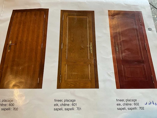 Pype 701 massieve houten binnendeur (11x) - afbeelding 1 van  3