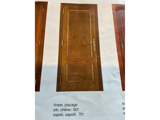 Pype 701 massieve houten binnendeur (14x) - afbeelding 2 van  3