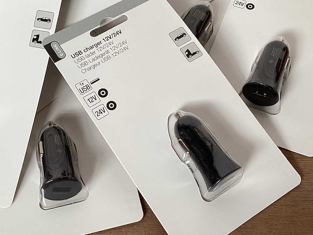 Q-link 12 volt telefoonoplader (24x) - afbeelding 2 van  3