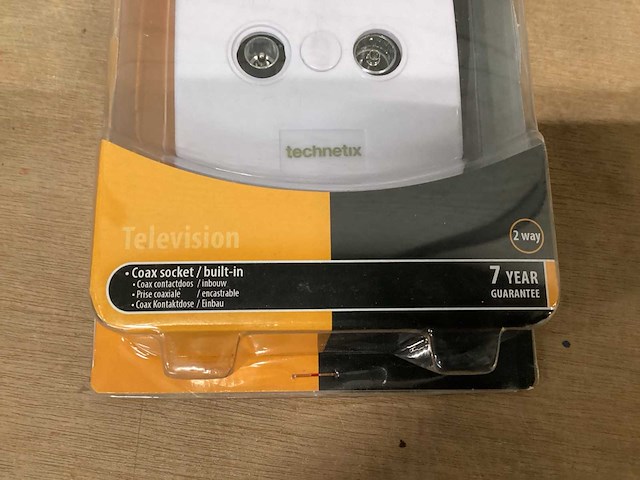 Q-link coax contactdoos inbouw (8x) - afbeelding 2 van  3