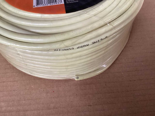 Q-link coax kabel 6mm, rol 50 meter (6x) - afbeelding 3 van  3