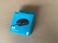 Q-link computermuis bedraad, zwart (45x) - afbeelding 2 van  4