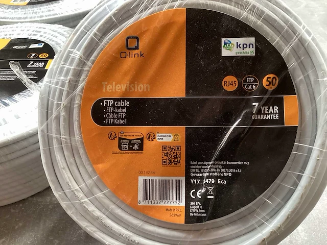 Q-link diverse kabels. coax, ftp (6x) - afbeelding 2 van  4