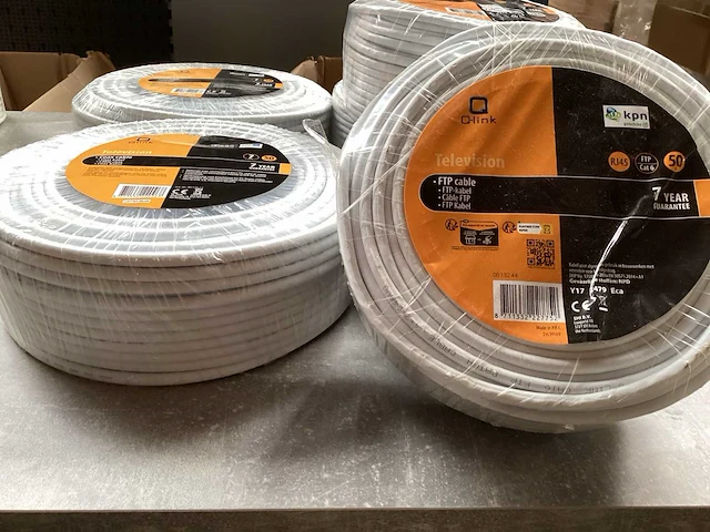 Q-link diverse kabels. coax, ftp (6x) - afbeelding 4 van  4