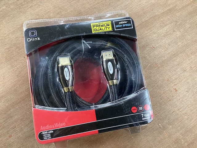 Q-link hdmi kabel high speed, 5 meter (15x) - afbeelding 1 van  4