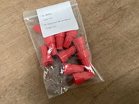 Q-link lasdop rood, 10 stuks (150x) - afbeelding 2 van  4