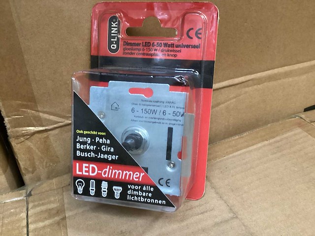 Q-link led dimmer 6-50 watt (60x) - afbeelding 1 van  3