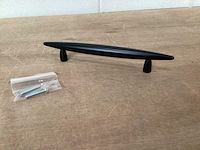 Q-link meubelgreep matzwart (8x) - afbeelding 1 van  3