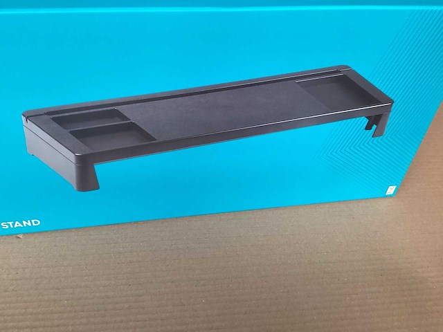 Q-link monitorstandaard, zwart (10x) - afbeelding 1 van  5