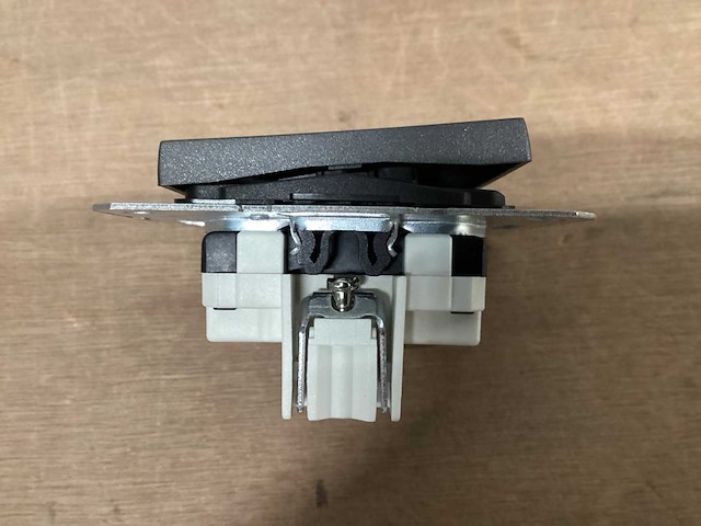 Q-link s-line schakelaar inbouw antraciet (10x) - afbeelding 4 van  6