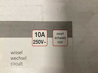 Q-link s-line schakelaar inbouw antraciet (10x) - afbeelding 5 van  6