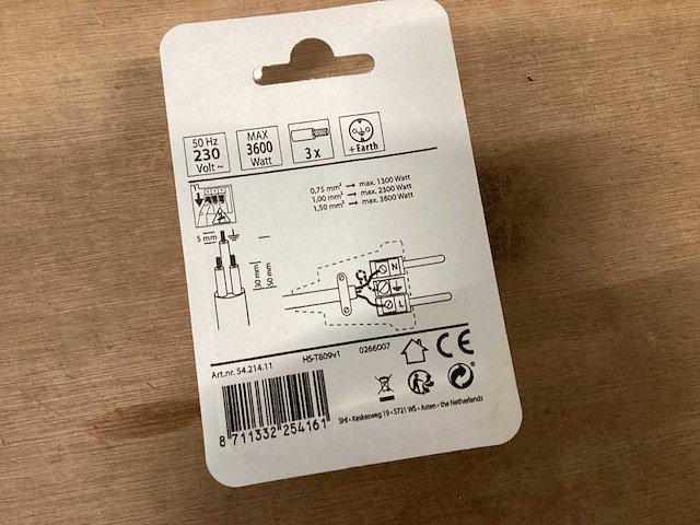 Q-link stekker met randaarde (20x) - afbeelding 4 van  4