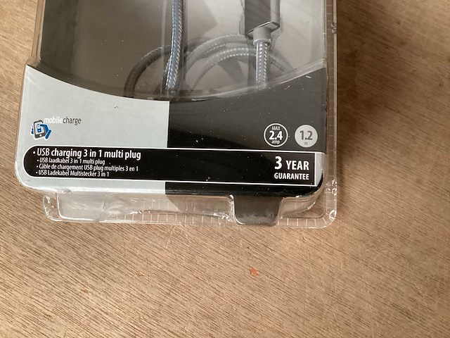 Q-link usb laadkabel 3 voudig (30x) - afbeelding 2 van  4