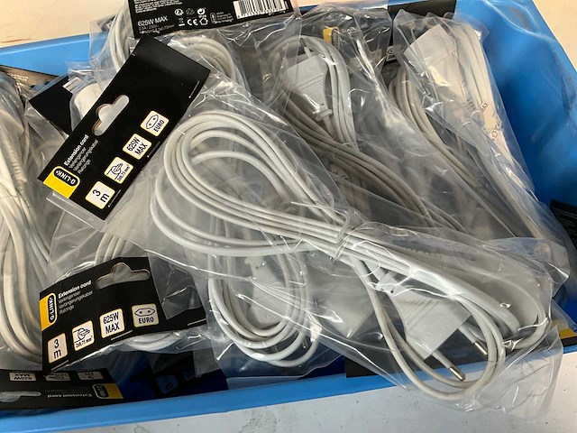 Q-link verlengkabel 3 meter wit (20x) - afbeelding 2 van  5
