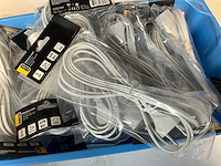 Q-link verlengkabel 3 meter wit (20x) - afbeelding 2 van  5