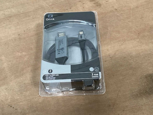 Q-link verloopkabel usb c -hdmi (29x) - afbeelding 1 van  3