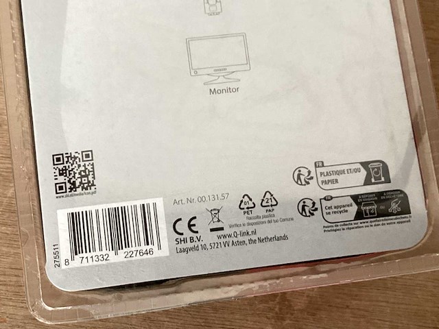 Q-link vga monitor kabel 2 meter (22x) - afbeelding 3 van  3