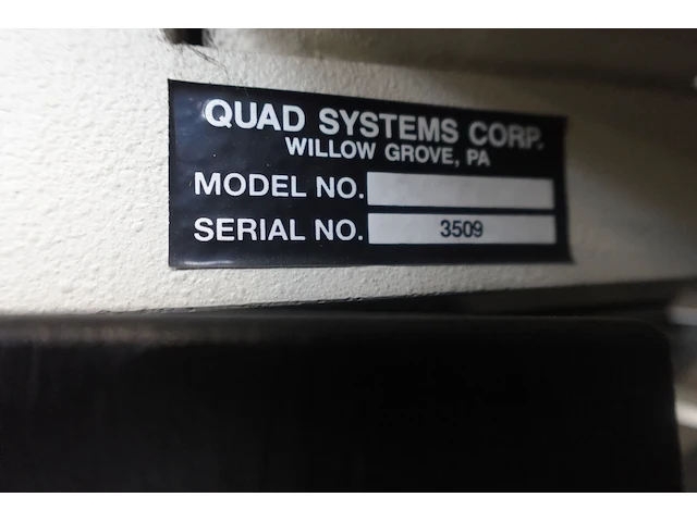 Qaud ( pick & place machine ) - afbeelding 3 van  11