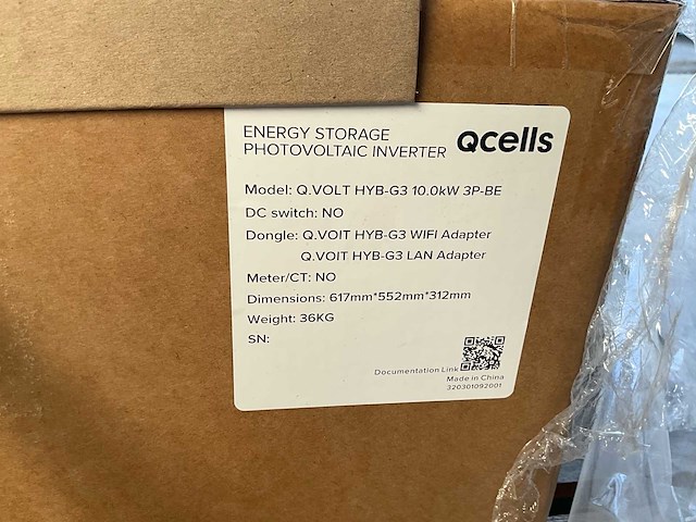 Qcells hyb-g3 omvormer 10 kw ongebruikt - afbeelding 4 van  4