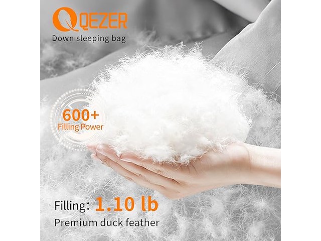 Qezer donzen slaapzak - afbeelding 4 van  6
