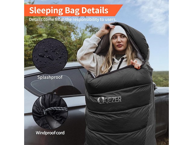 Qezer donzen slaapzak - afbeelding 6 van  6