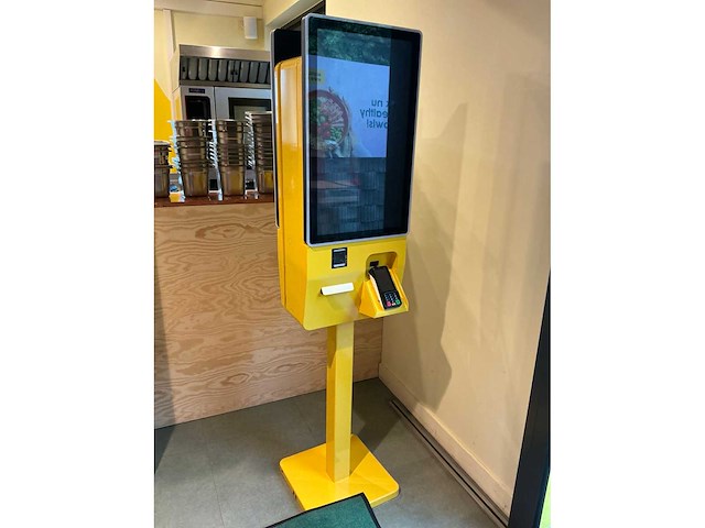 Qiox 2-zijdige elektronische bestelkiosk - afbeelding 1 van  4