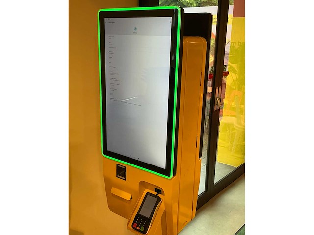 Qiox 2-zijdige elektronische bestelkiosk - afbeelding 2 van  4