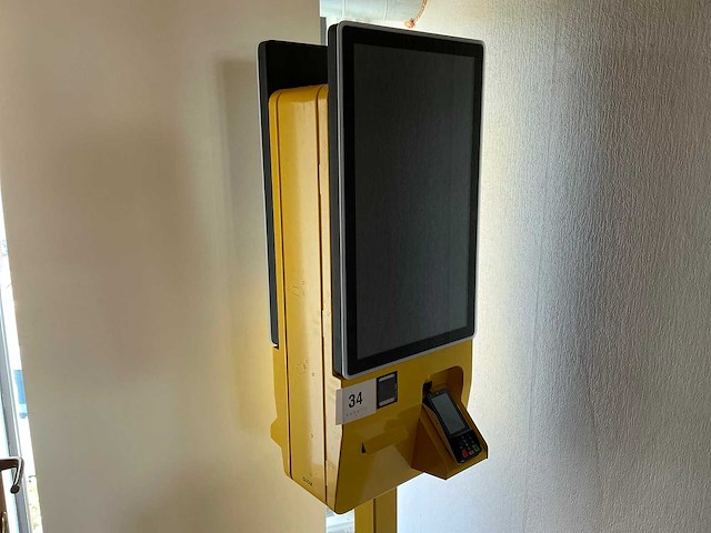 Qiox 2-zijdige elektronische bestelkiosk - afbeelding 1 van  4