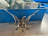 Qlinq aluminium kapstok met 5 draaibare jashaken (9x) - afbeelding 2 van  8
