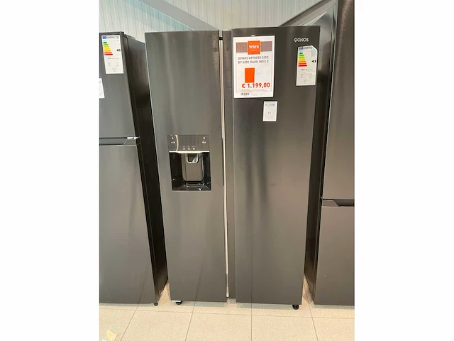 Qonos 978058 side-by-side koelkast - afbeelding 2 van  8