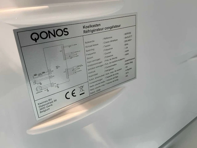 Qonos 978153 combi-koelkast - afbeelding 9 van  9